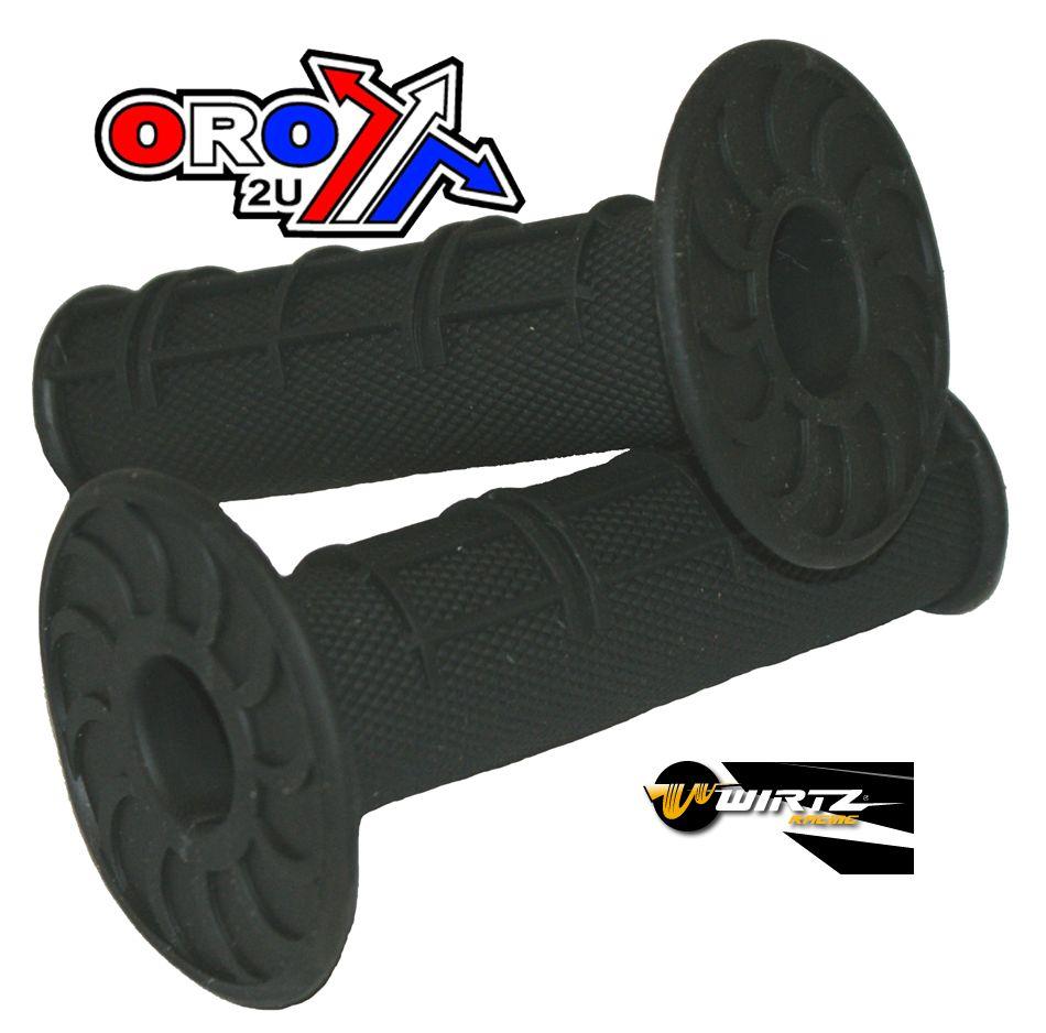 OFFER OTHER MAKE, WIRTZ PU-003 22/25mm, SOFT MX GRIPS 50/50 BLACK