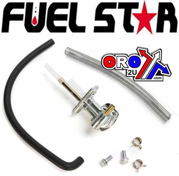 FUEL VALVE KIT KLX110 02-07, Fuel Star FS101-0125 KAWASAKI DIRT, TAPE / PETCOCK / CLIPS / PIPES / BOLTS