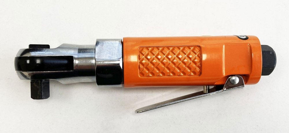 AIR RATCHET STUBBY 3/8 DRIVE ORANGE - TOOLZONE KDPAT002