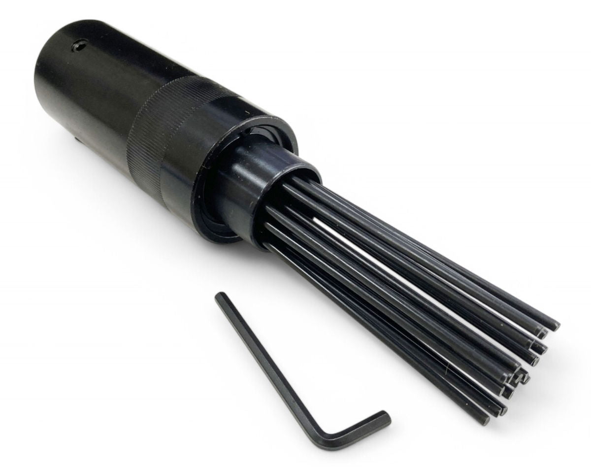 AIR NEEDLE DESCALER ATTACHMENT FOR AIR HAMMER CHISEL - TOOLZONE KDPAT012