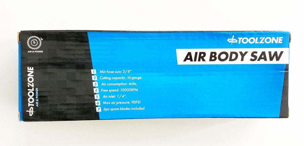 AIR BODY SAW 6 CUTTING CAPACITY 1.5mm - TOOLZONE KDPAT017