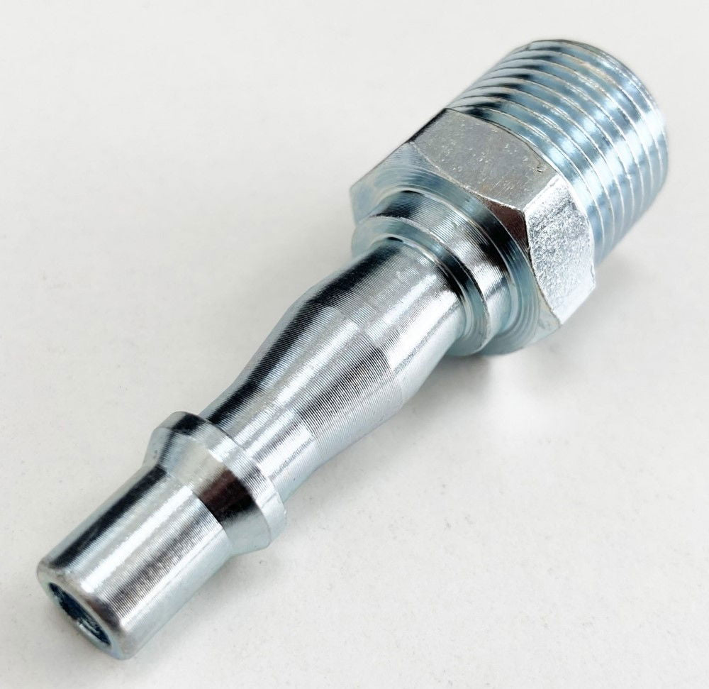AIR FITTING 3/8 bsp MALE ZINC PLATED STEEL SUITABLE FOR pcl FITTINGS - TOOLZONE KDPAT087