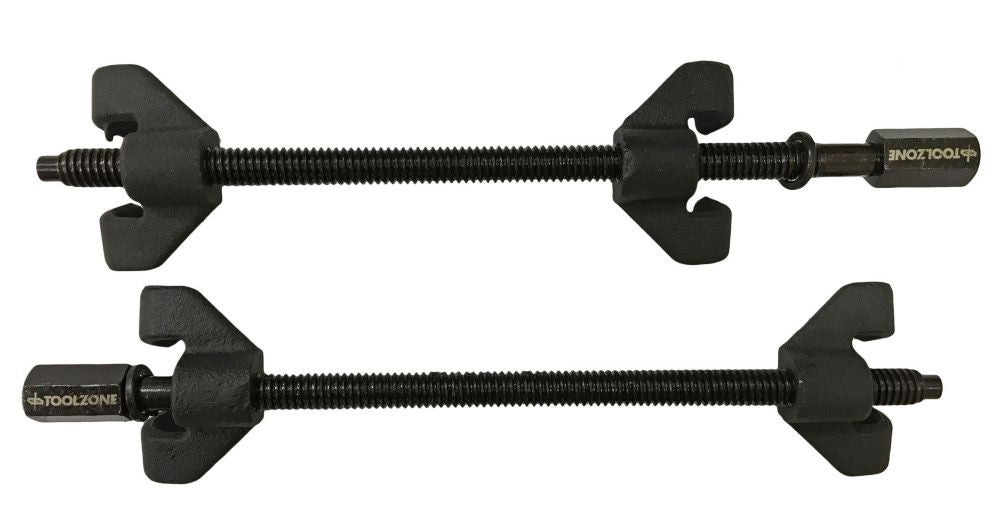 COIL SPRING COMPRESSOR 2pc 370x82mm 1/2sq DRIVE - TOOLZONE KDPAU005