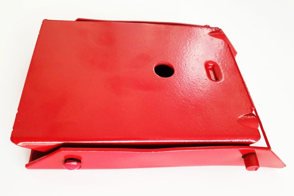 STEEL SAFETY WHEEL CHOCKS PACK OF 2 FOR VEHICLES - TOOLZONE KDPAU022