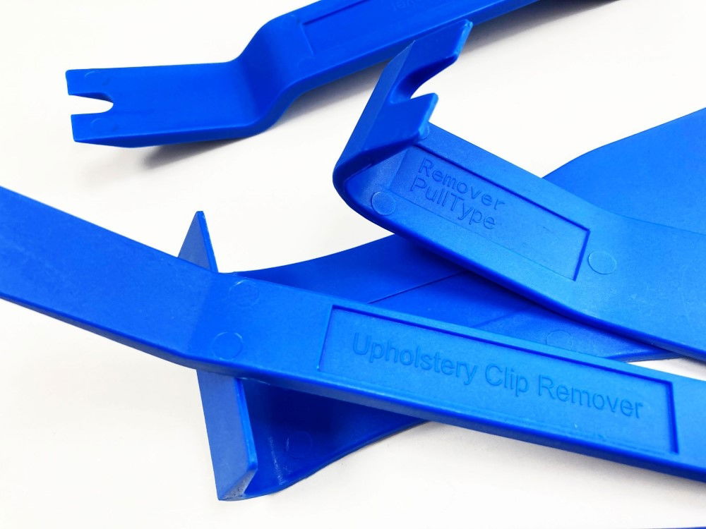 CAR TRIM REMOVERS SET 5pc PLASTIC FOR PANEL AND WINDSCREEN REMOVAL - TOOLZONE KDPAU044