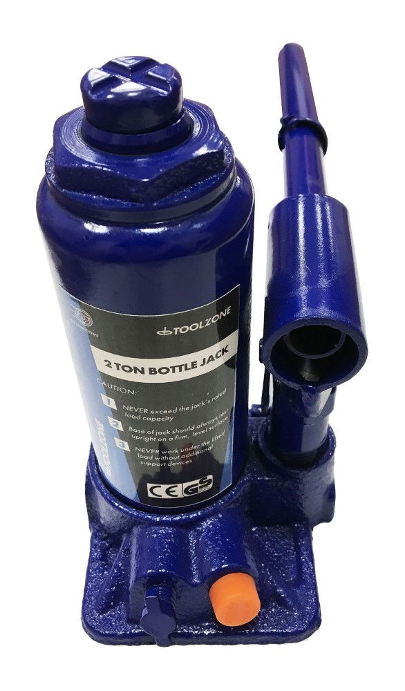 BOTTLE JACK 2 TON min height 160mm max height 308mm - TOOLZONE KDPAU148