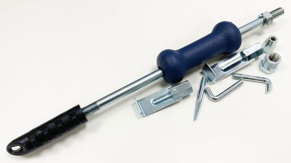 SLIDE DENT PULLER SET 9pc 5lb weight - TOOLZONE KDPAU185