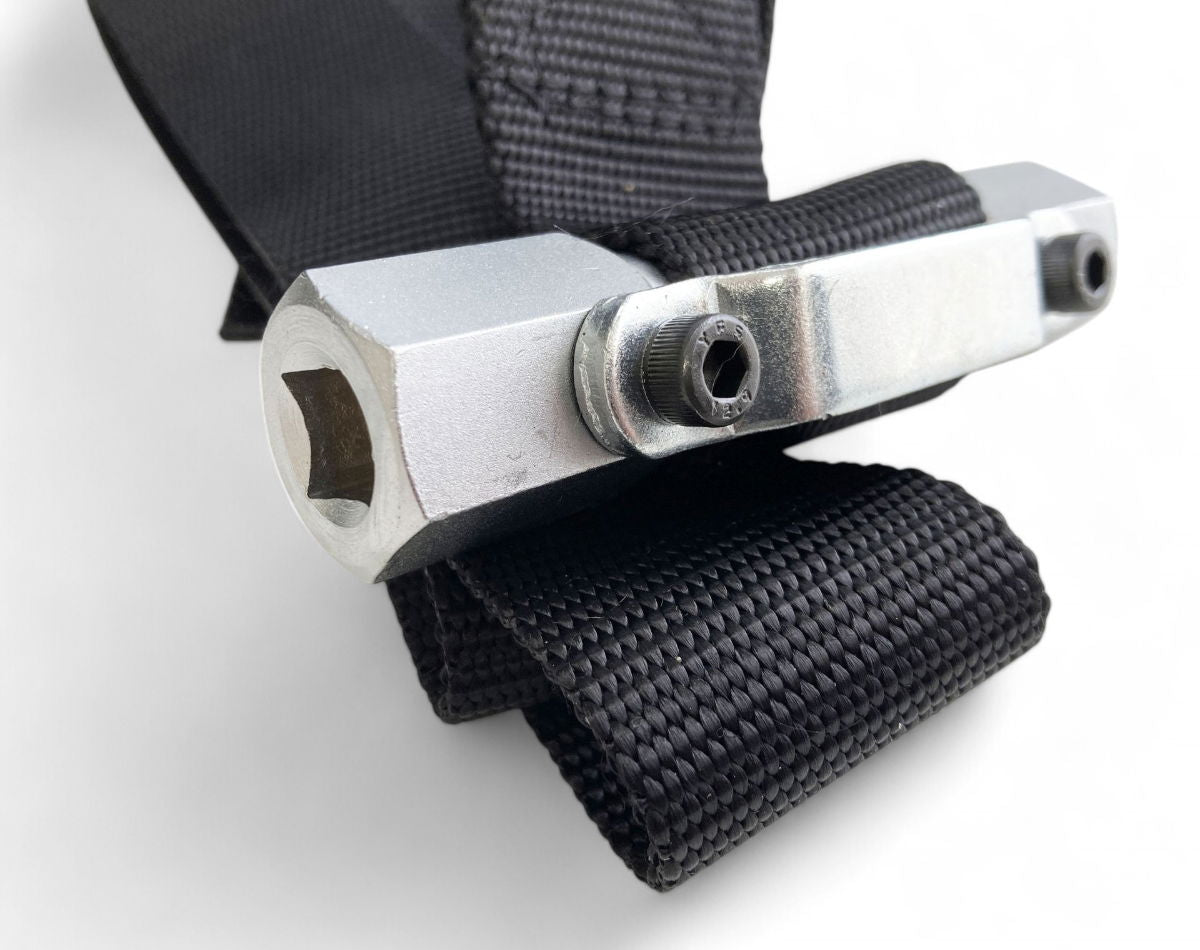 STRAP FILTER WRENCH HEAVY DUTY 3/8 & 1/2 drive 40mm strap - TOOLZONE KDPAU202
