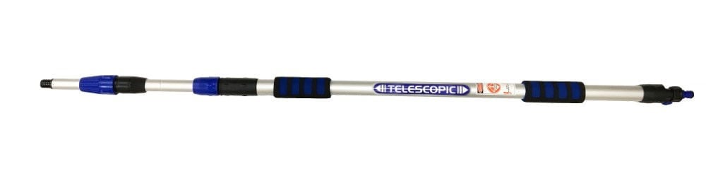 TRIPLE EXTENDING WASH BRUSH 3m WITH SQUEEGEE - TOOLZONE KDPAU268