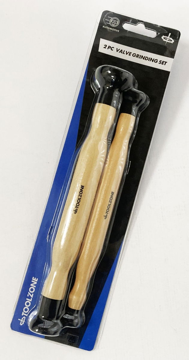 VALVE LAPPER SET 2pc CUP SIZES 5/8, 13/16, 1 1/8, 1 3/8 - TOOLZONE KDPAU403