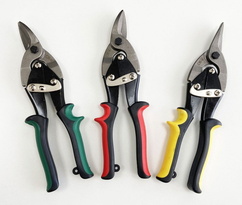 AVIATION SNIPS SET 3PC CRV STRAIGHT LEFT RIGHT CUT - TOOLZONE KDPCT036