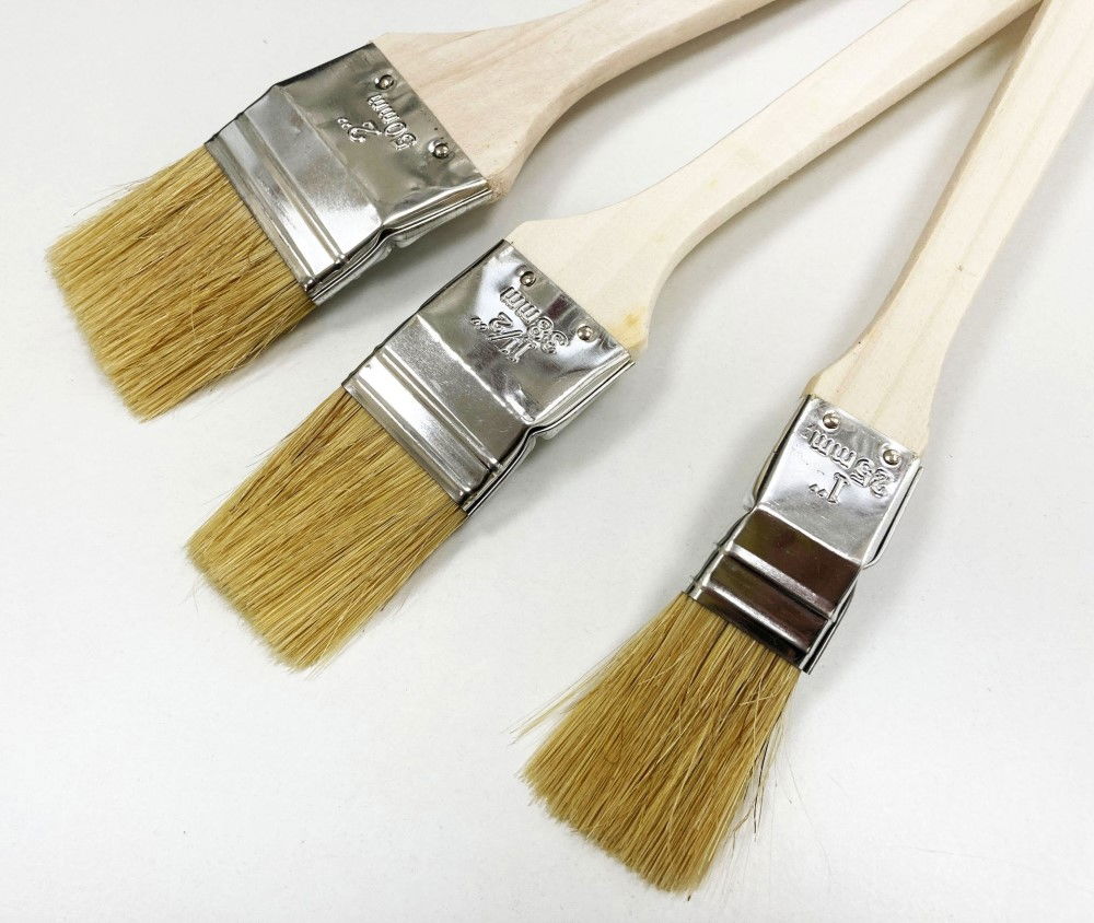 RADIATOR BRUSH SET 3PC ANGLED HEAD 1, 1-1/2, 2 - TOOLZONE KDPDC037
