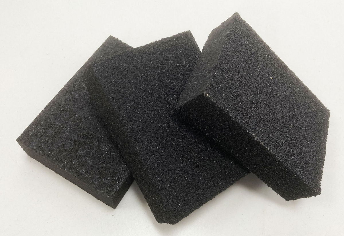 SANDING BLOCK FOAM 3PC ASSORTED GRITS - TOOLZONE KDPDC074