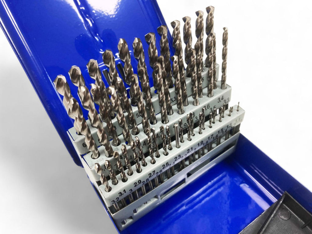 DRILL BIT SET HSS 51PC 1-6mm IN 0.1mm INCREMENTS - TOOLZONE KDPDR041