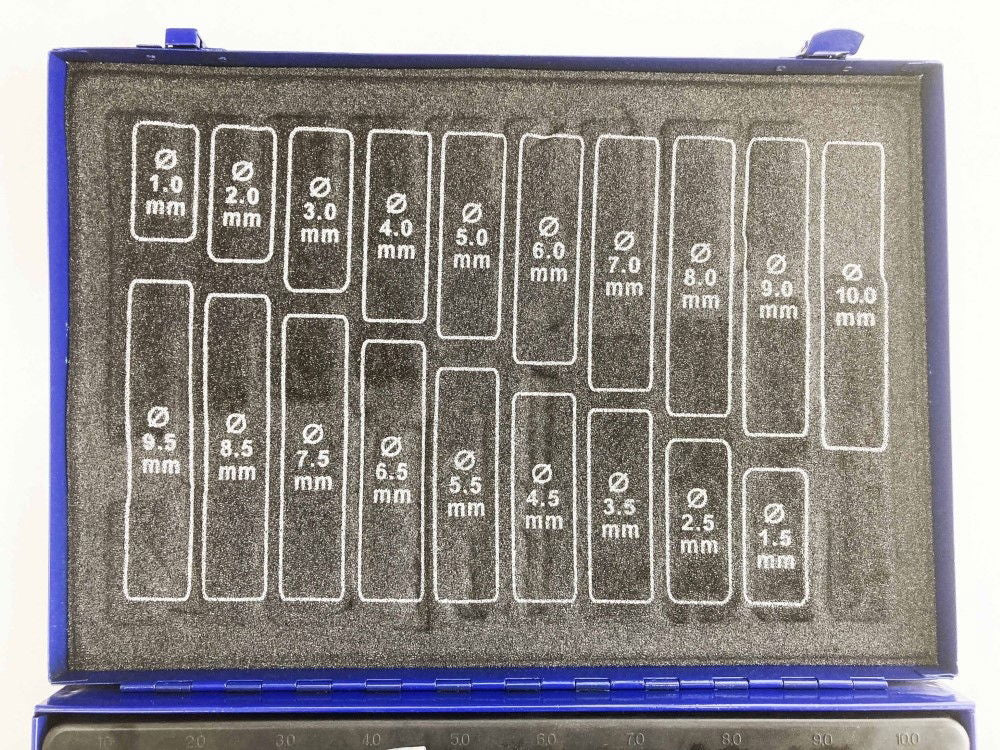 DRILL BIT SET HSS METRIC 170PC 1-8mm - TOOLZONE KDPDR057