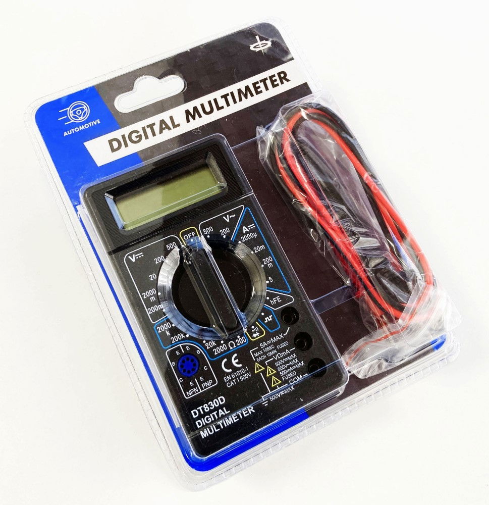DIGITAL MULTIMETER STANDARD 3-1/2 DISPLAY MAX 1999 - TOOLZONE KDPEL059