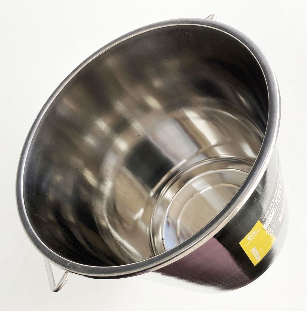 STAINLESS STEEL BUCKET 12 litre - TOOLZONE KDPGD182