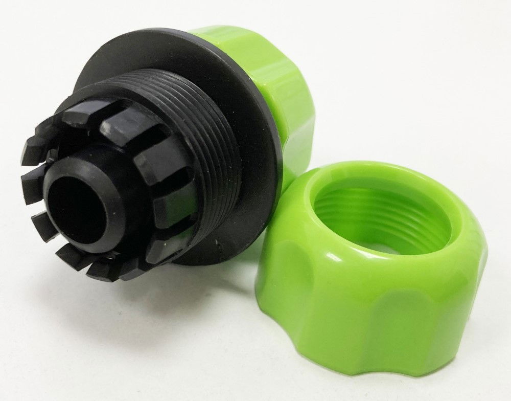 DOUBLE FEMALE HOSE MENDER FOR GARDEN HOSE - TOOLZONE KDPGD312