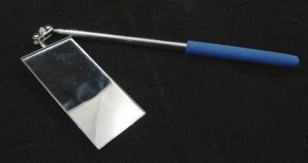 EXTENDING INSPECTION MIRROR 2x4 FOAM GRIP EXTENDS TO 30 - TOOLZONE KDPHB231