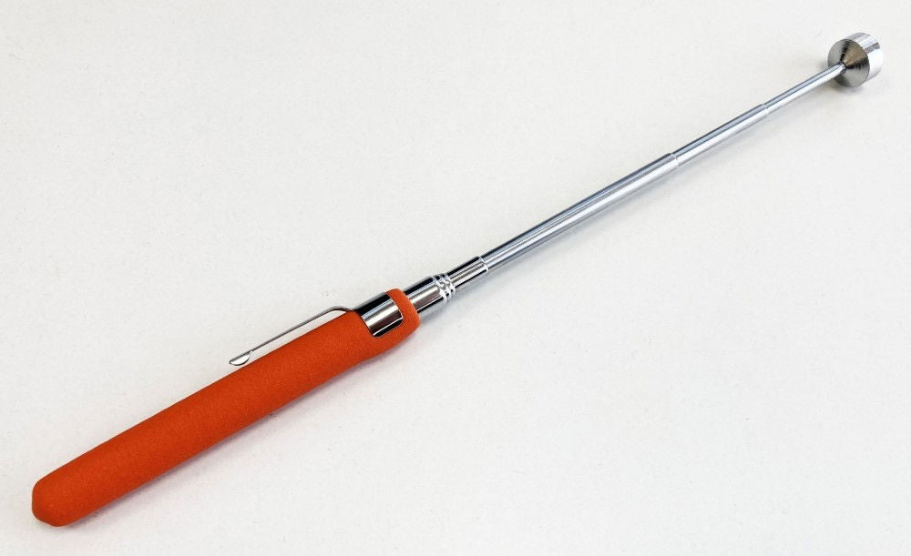MAGNETIC PICK UP TOOL PEN TYPE 8lb EXTENDS 125-635mm 15mm MAGNET - TOOLZONE KDPHB247