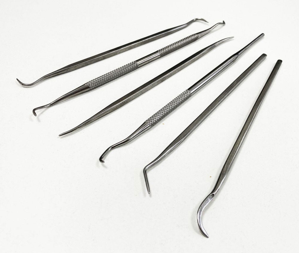 PICK SET 6pc STAINLESS STEEL GRADE 410 - TOOLZONE KDPHB305