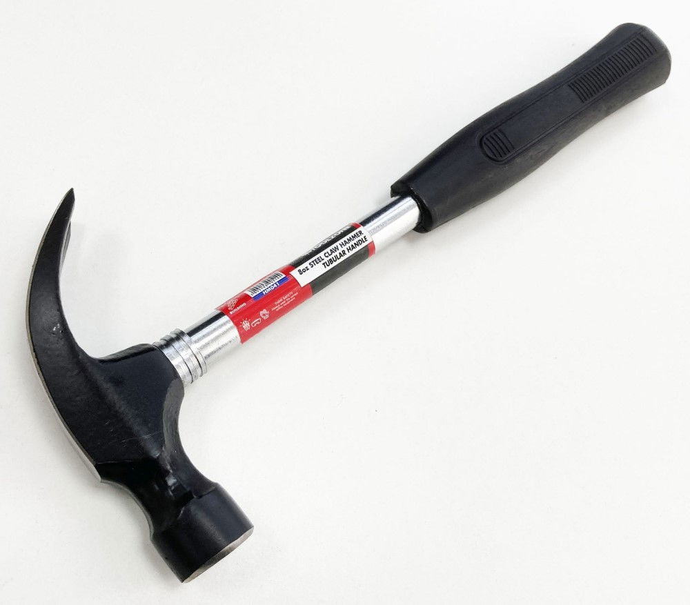 CLAW HAMMER 8oz TUBULAR HANDLE - TOOLZONE KDPHM041