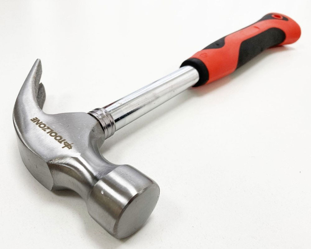 CLAW HAMMER 16oz TUBULAR HANDLE - TOOLZONE KDPHM042