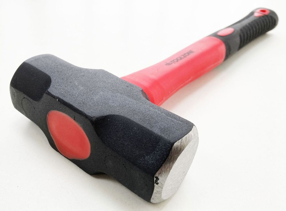MINI SLEDGE HAMMER 3lb FIBREGLASS HANDLE 365mm - TOOLZONE KDPHM085