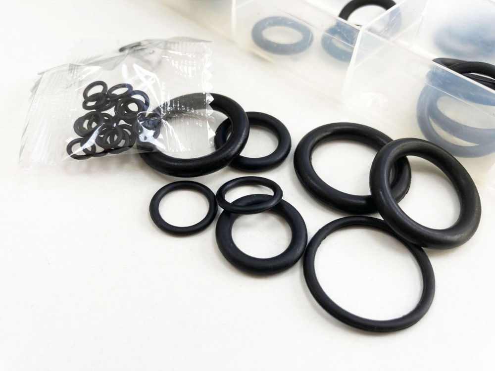 RUBBER O RING ASSORTMENT 225pc IN POLY BOX - TOOLZONE KDPHW084