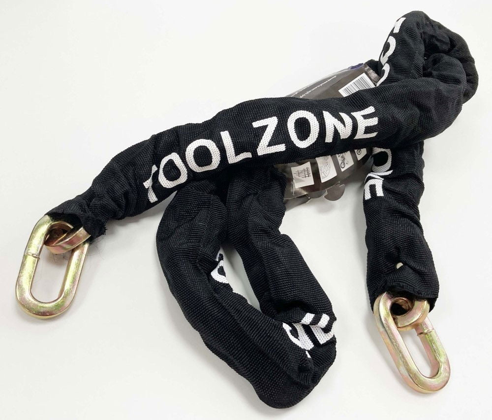 CHAIN NYLON COVERED 1.8m x 10mm HEAVY DUTY SQUARE LINK - TOOLZONE KDPLK020