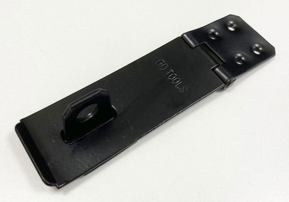 HASP AND STAPLE HEAVY DUTY 4 100x38mm WITH 8 SCREWS - TOOLZONE KDPLK083