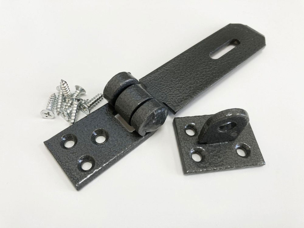 HASP AND STAPLE CAST IRON 90x30mm 3.8mm THICK - TOOLZONE KDPLK085