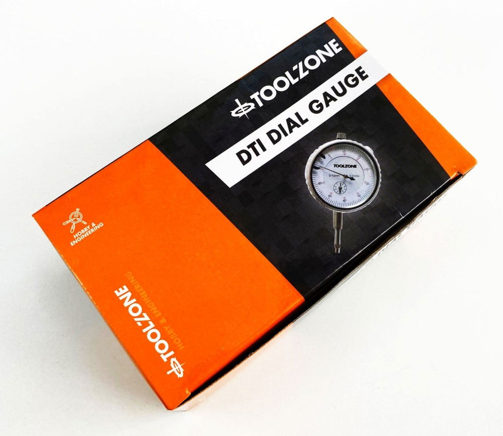 DTI DIAL GAUGE 0-10mm 0.01mm READING 57mm DIAL - TOOLZONE KDPMS083
