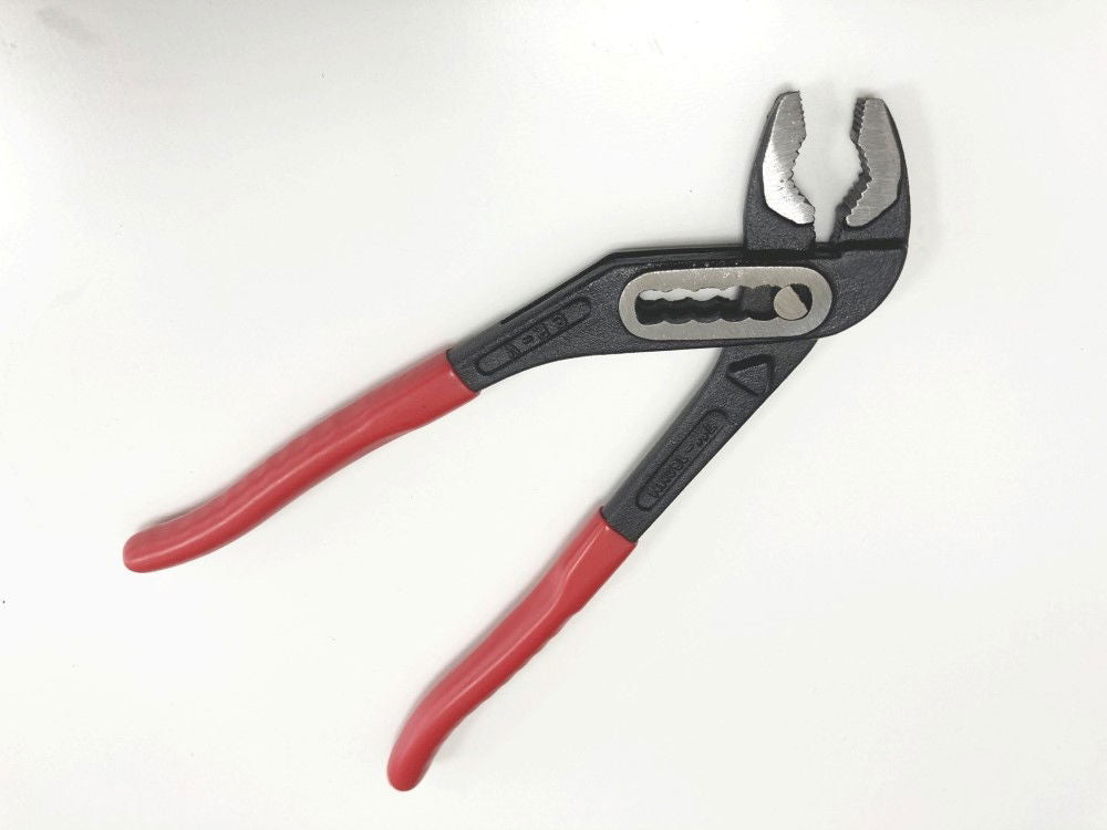 WATER PUMP PLIERS BOX JOINT 180mm CRV BLACK FINISH - TOOLZONE KDPPL141