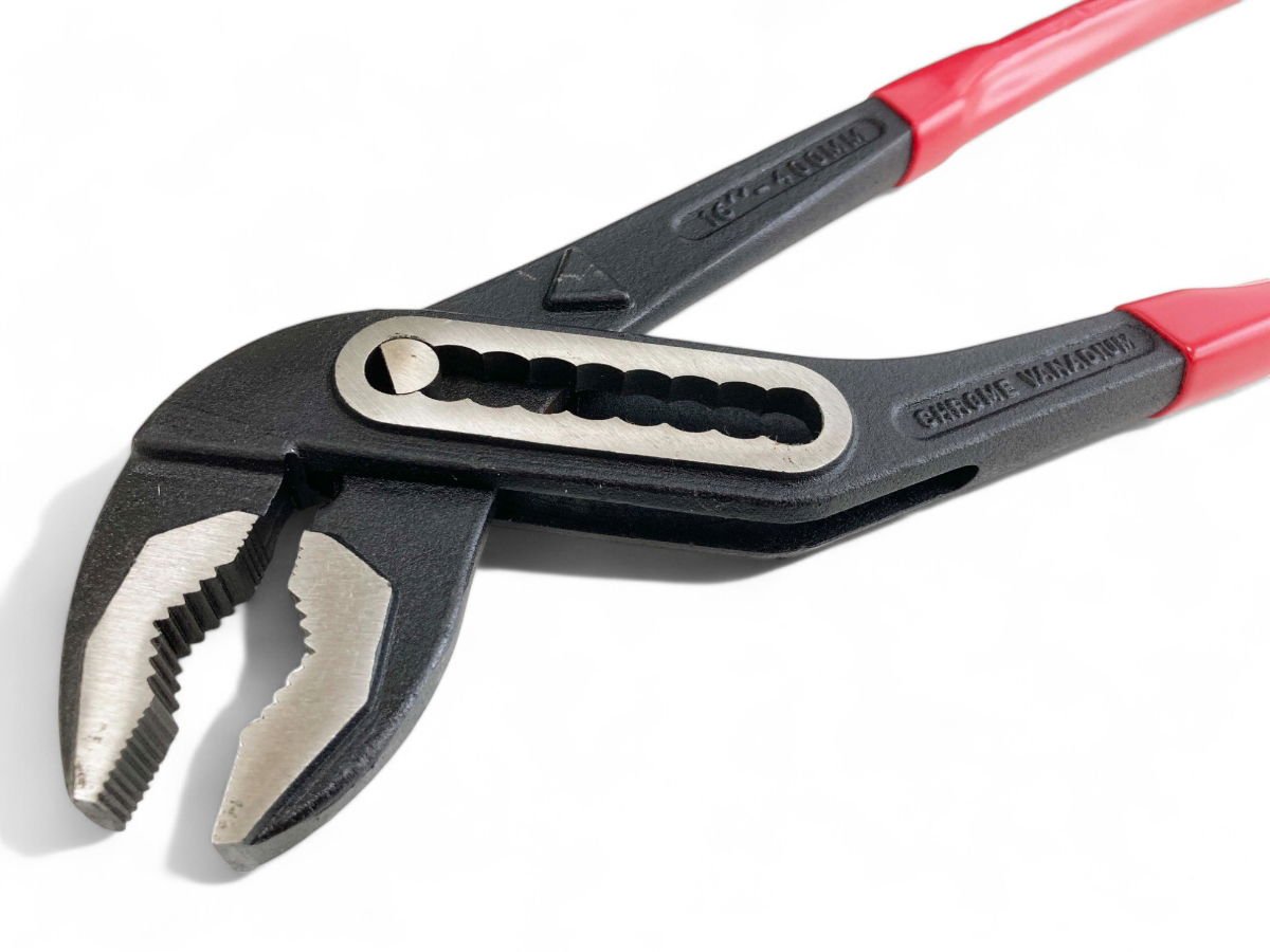 WATER PUMP PLIER BOX JOINT 16 CRV BLACK FINISH - TOOLZONE KDPPL143