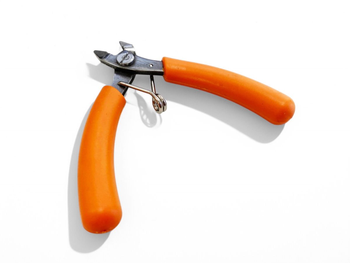 MINI WIRE CUT PLIERS STAINLESS STEEL 95mm PVC HANDLE - TOOLZONE KDPPL183