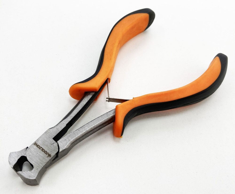 PRECISION END CUT PLIERS LEAF SPRING CARBON STEEL - TOOLZONE KDPPL188