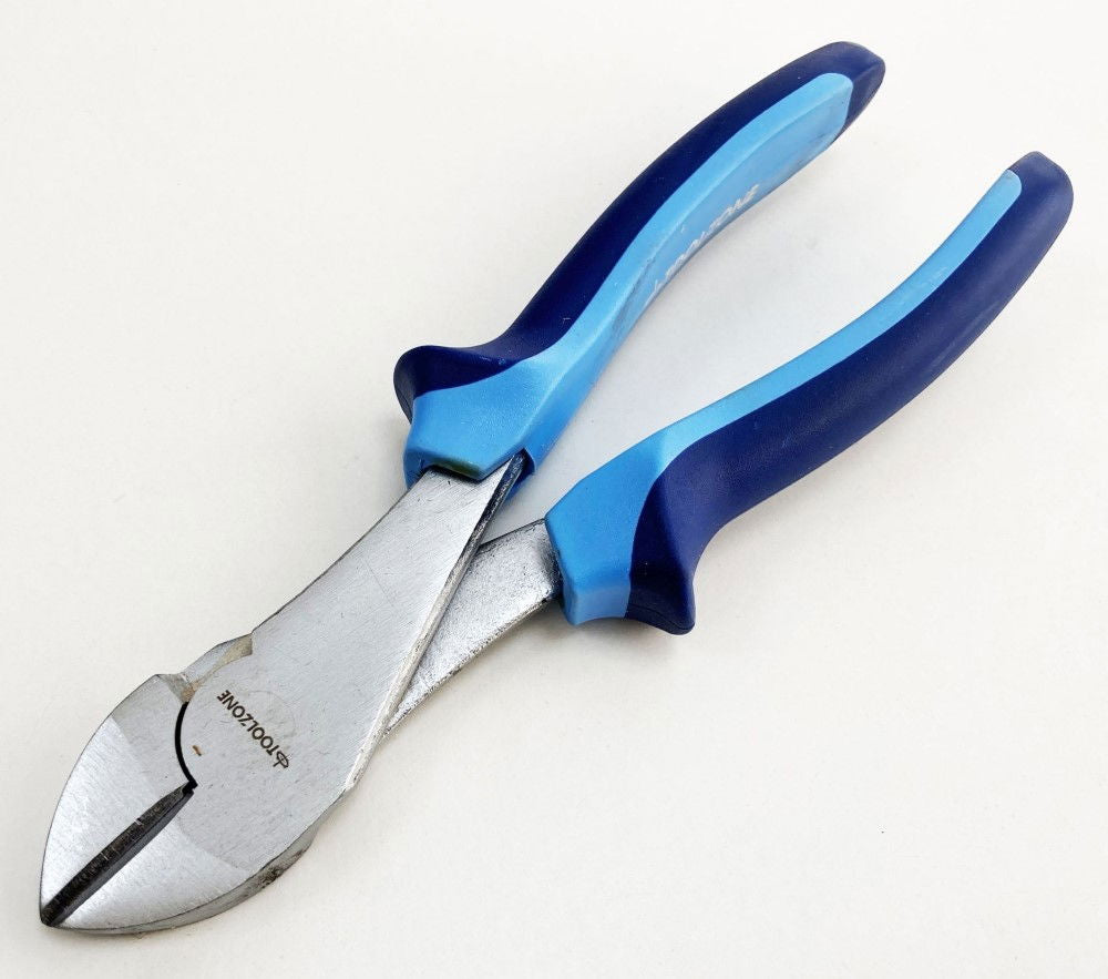 SIDE CUT PLIER HEAVY DUTY 7 SATIN FINISH DROP FORGED STEEL - TOOLZONE KDPPL207