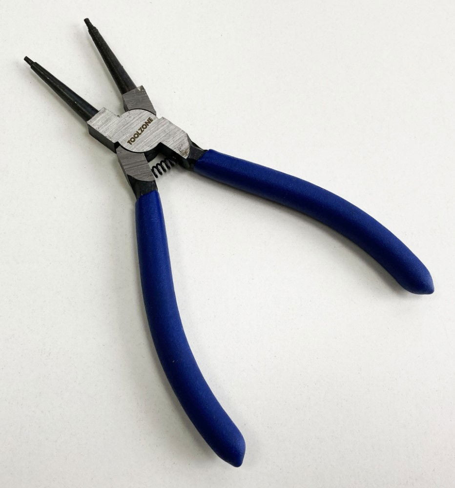 CIRCLIP PLIERS INTERNAL STRAIGHT 6 CARBON STEEL - TOOLZONE KDPPL237