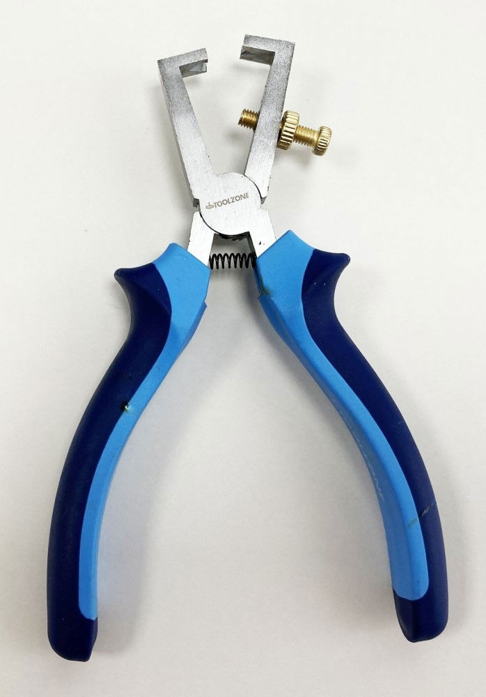 WIRE STRIP PLIERS 6 BLUE - TOOLZONE KDPPL257