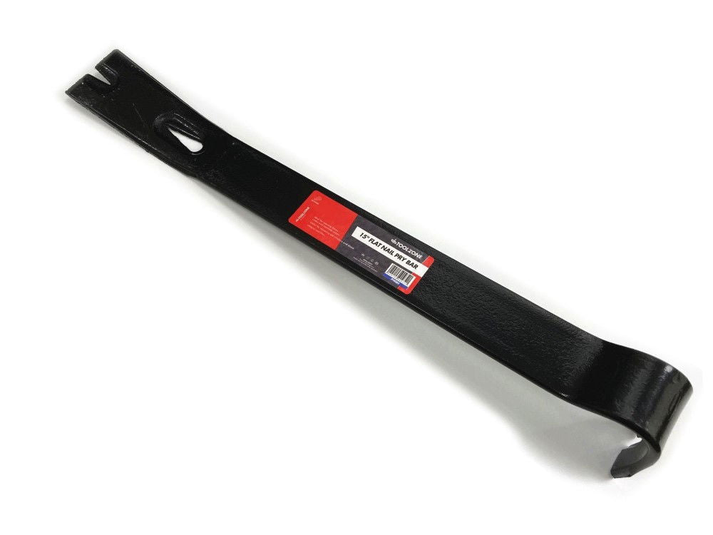 NAIL PRY BAR FLAT 15 FORGED CARBON STEEL - TOOLZONE KDPPN082
