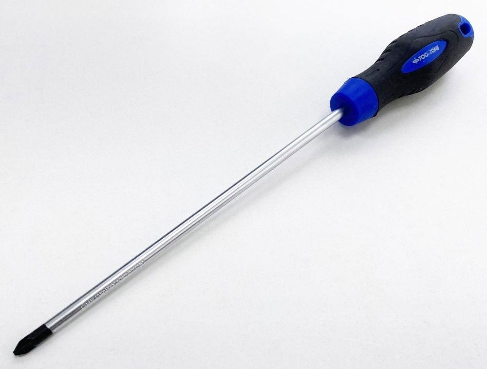 SCREWDRIVER POZI 2 200mm - TOOLZONE KDPSD107