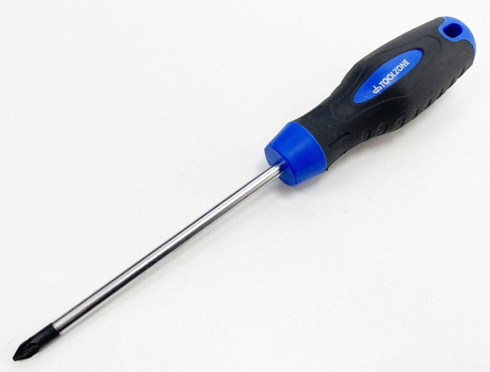 SCREWDRIVER POZI 1 100mm - TOOLZONE KDPSD151