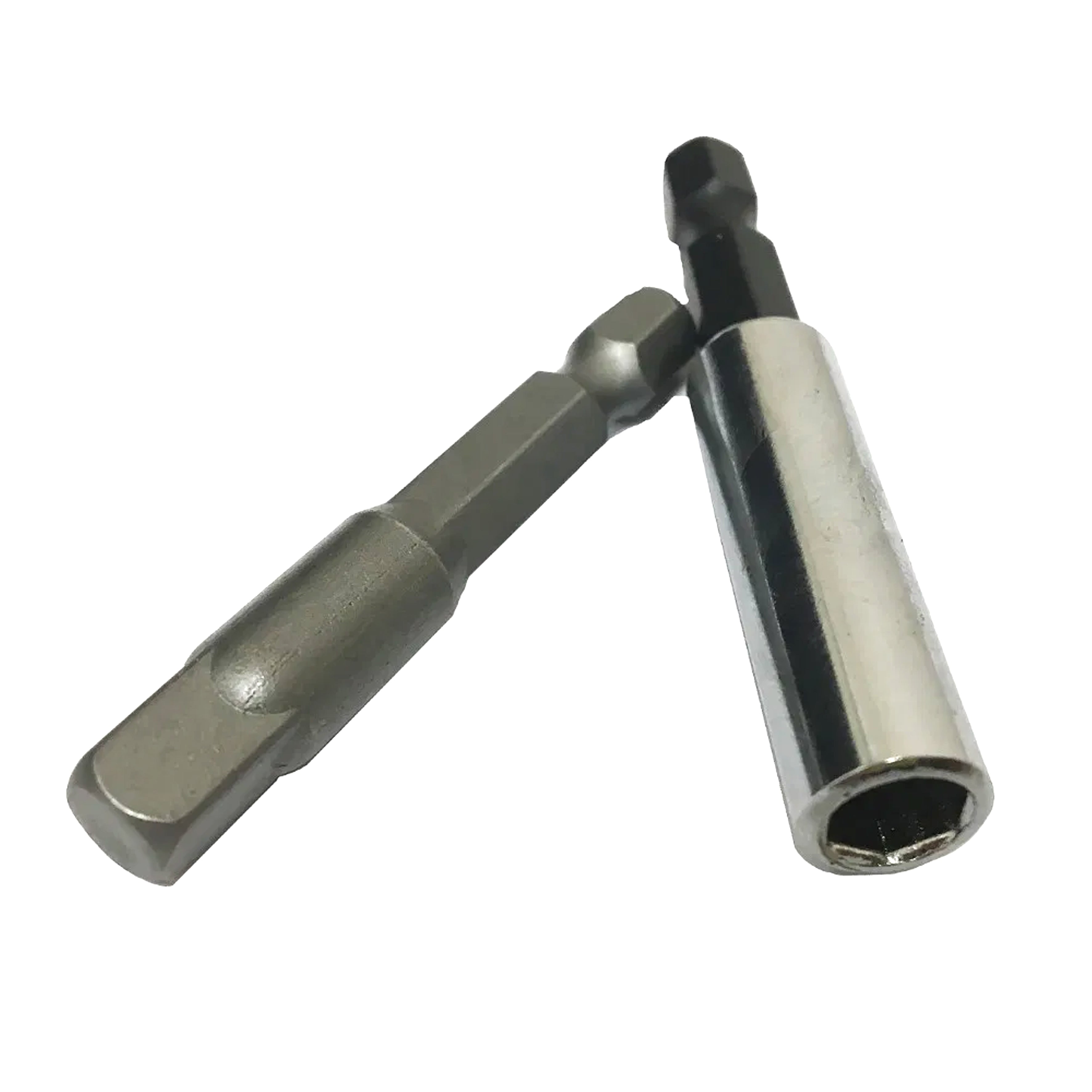 MAGNETIC BIT HOLDER AND ADAPTOR 2PC 1/4 DRIVE 50mm 60mm - TOOLZONE KDPSD240