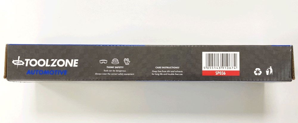 HALF MOON SPANNER SET 5PC 10x11mm TO 18x19mm CHROME VANADIUM SATIN - TOOLZONE KDPSP036