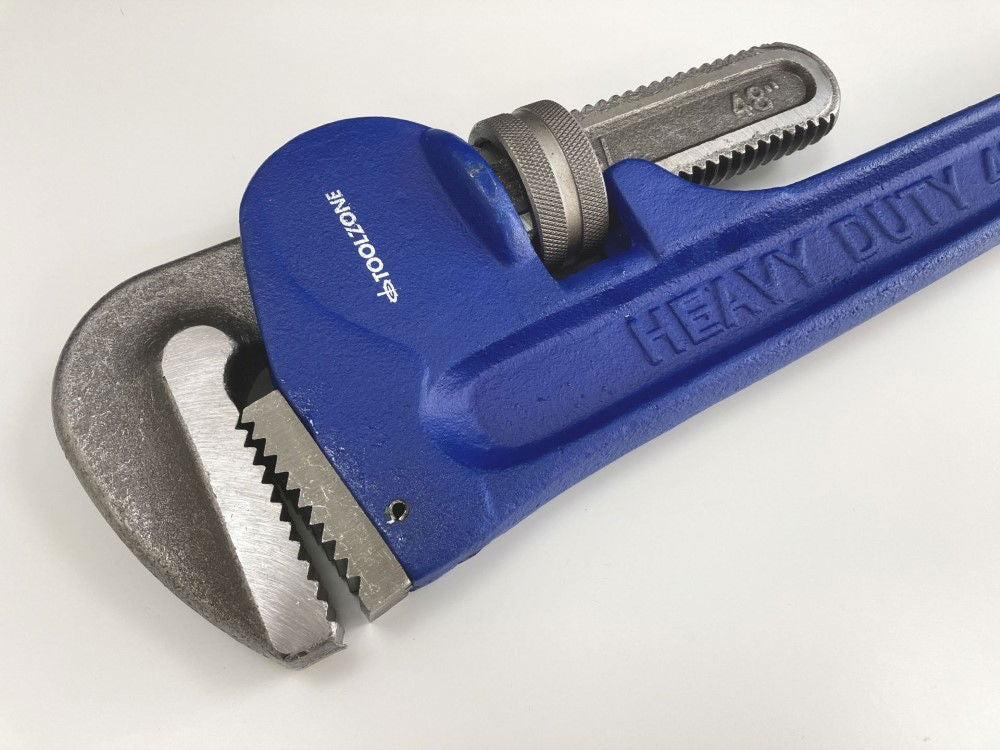 STILLSON WRENCH 48 HEAVY DUTY DROP FORGED CARBON STEEL - TOOLZONE KDPSP163
