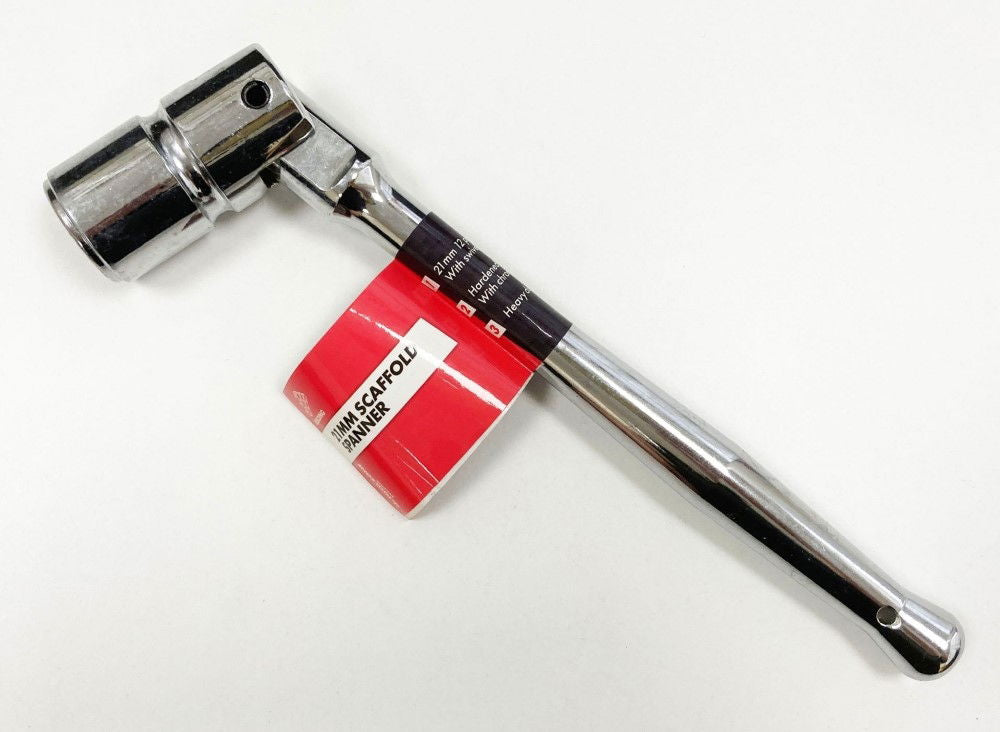 SCAFFOLD SPANNER 21mm 12 POINT SOCKET DROP FORGED STEEL - TOOLZONE KDPSP178