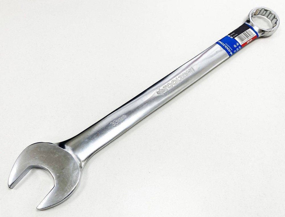 COMBINATION SPANNER 33mm 6150CRV MATT FINISH - TOOLZONE KDPSP182
