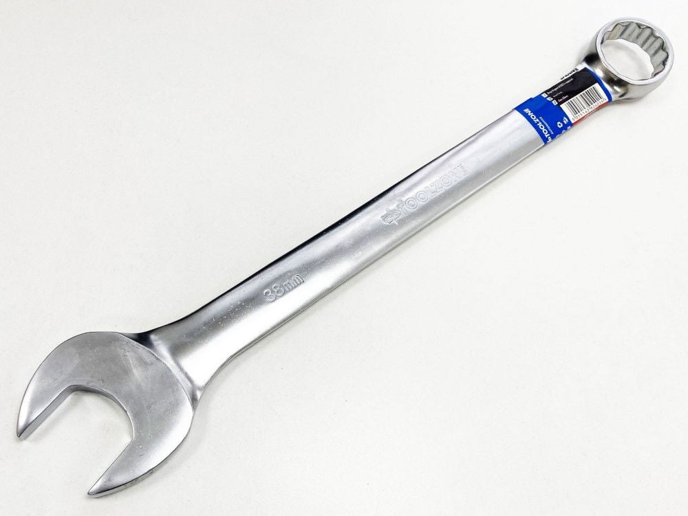 COMBINATION SPANNER 38mm 6150CRV MATT FINISH - TOOLZONE KDPSP185