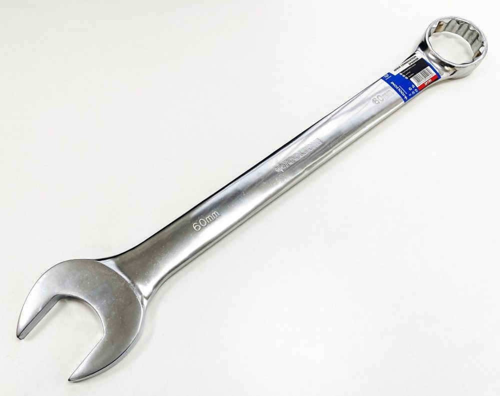 COMBINATION SPANNER 60mm 6150CRV MATT FINISH - TOOLZONE KDPSP190
